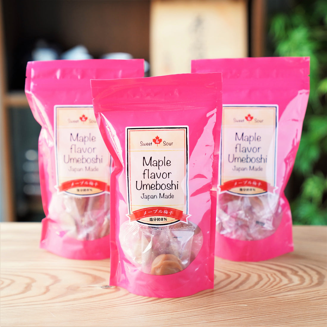 メープル梅干 スタンドパック