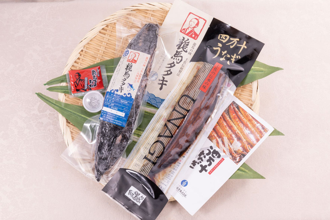 土佐伝統製法 鰹の「龍馬たたき」1節 四万十うなぎ(蒲焼)1尾セット