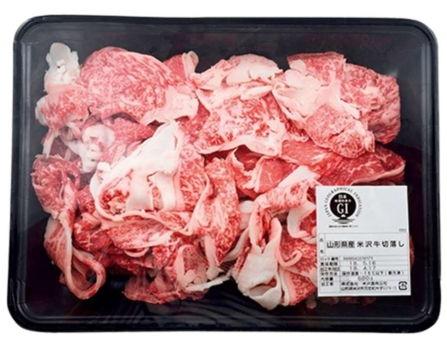 米沢牛バラ切り落とし 500g