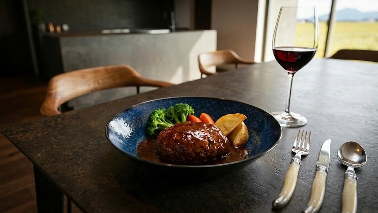 煮込みハンバーグ