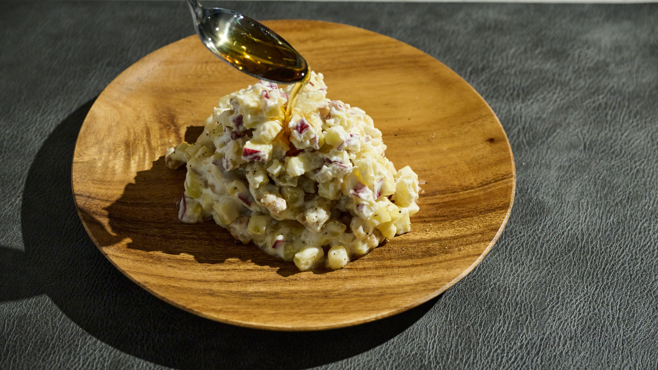 幻の紅はるかのフォンダンサラダ