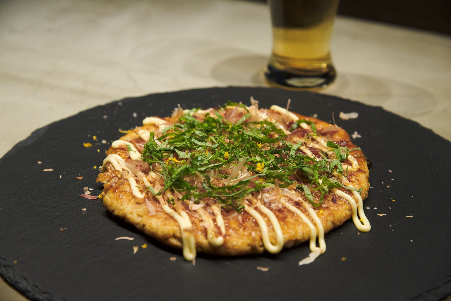 okonomiyaki style